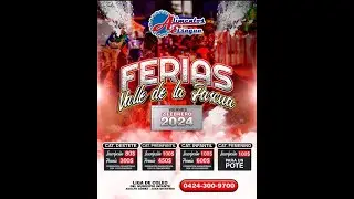 FERIAS VALLE DE LA PASCUA TOROS COLEADOS DIA 1 2/2/2024