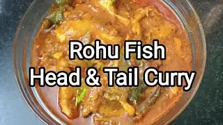 Rohu Fish Head & Tail Curry - #trending#viral#rohufishcurryrecipe#rohufishfry