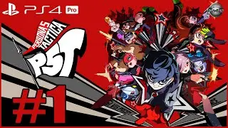 Persona 5 Tactica Digital Deluxe Edition PS4 Pro Gameplay Part 1 FULL GAME (No Commentary)