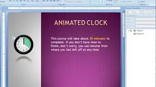 How to Create an Animated Clock in PowerPoint