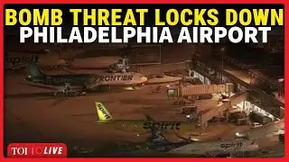 Horror On Holiday Eve: Bomb Threat Shuts Down Flights At Major US Airport | Philadelphia Panic