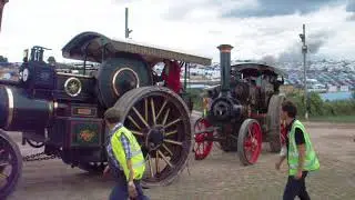 Steam Heavy Haulage arriving on GDSF Show Site 2017