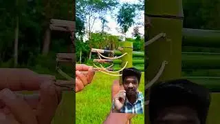 Abhishek sahani Bamboo Creations with 3 Bow #Bamboo #Toys #Diy