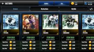 Madden Mobile 17 Ultimate Freeze! Sniping Elite OOP players for 10,000 Coins!!!