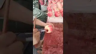 Ngeri,,,,buah apel ini ternyata memakai pewarna buatan