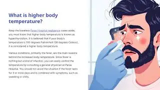 Understanding the Normal Temperature of the Body Detailed Revealed by the Physicians of Paras Hospit