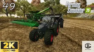 Drying Hay from Grass/Harvesting Sunflowers!l Timelapse l FS25 Riverbend Springs #ep49