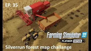 Silverrun forest map challange / FS22 / new mill, harvest/ EP 35