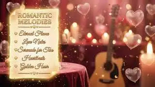 VALENTINE Love Songs 2026 💖 Greatest Romantic Guitar Ballads 80s 90s - Wine & Candlelight Romance