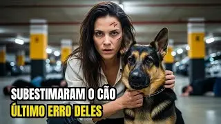 “Eu Avisei — Ele É Um Cão De Guerra Treinado Pra Combate!” — Cercaram O Cão Dela… 2 Segundos Depois