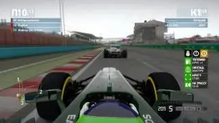 F1 2013 Racesimulator 10-ый этап (Гран-при Венгрии) Лига-25