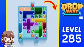 Drop Away Level 285 Solution Walkthrough