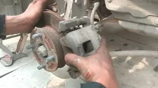 Maruti Alto 800 car disc pad change