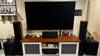 Paul's Creative Basement Home Theater