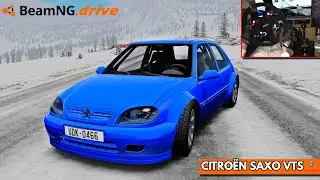 CITRO&Euml;N SAXO VTS Sur BeamNG.Drive !  Simagic