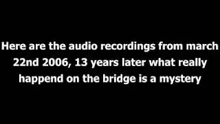 MV Queen of the North sinking 13 anniversary audio recordings from 3 - 22 - 06