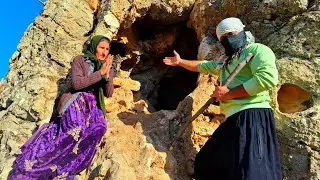The silent cry of a poor nomadic widow in a cold cave a wound that breaks the mountain