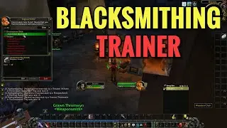Kharanos Blacksmithing Trainer - WoW Classic