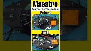Maestro digital meter repair #speedometer