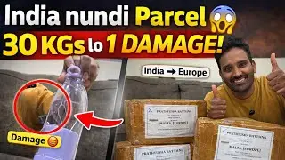 Parcel from India 😱 | Shocking Damage in 30 KGs | Real Experience