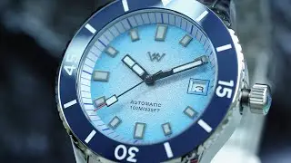 WM212 Mechanical Watch |Refreshing color scheme, Sparkle Grain Gradient Dial, Ceramic Bezel#wmwatch