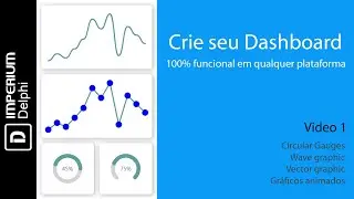 Crie seu dashboard 100% funcional em qualquer plataforma.
