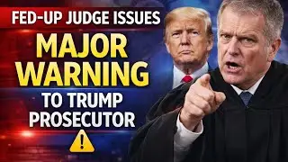 Fed-Up Judge Issues Major WARNING to Trump Prosecutor#news 