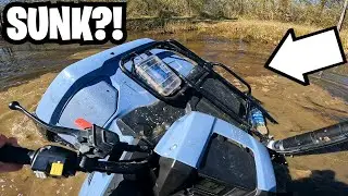TOO DEEP In NEW POND! *SUNK?*
