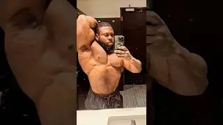 Keone Pearson is looking nuts,  Hitting vacuum at the peak of his off season