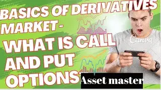 Basic of Derivatives Market- What is Call and Put Option? #assetmaster #futureoption #callputoptions