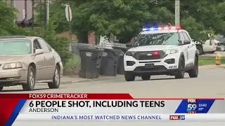 6 wounded in Anderson mass shooting