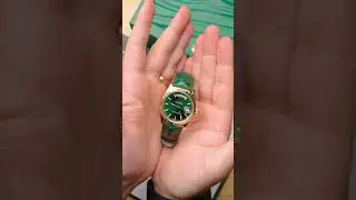 Rolex President Day-Date Yellow Gold Green Dial Mens Watch 118138 l SwissWatchExpo