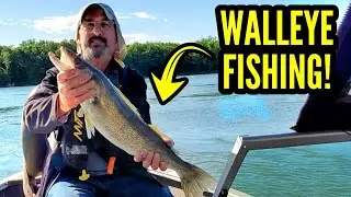 *HUGE WALLEYE CAUGHT!* Best Day Walleye Fishing Montreal!