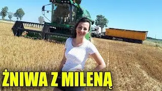 Żniwa z Dziewczyną 2019 ☆ Milena w Kombajnie!