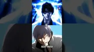 Aizen vs Gin Who is Strongest #shorts #anime #bleach #aizen