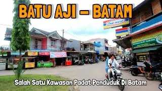 BATU AJI BATAM BEGINI KONDISI JALAN TERBARU, PADAT & BANYAK PENGENDARA MOTOR YANG TIDAK PAKAI HELM