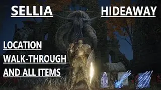 Sellia Hideaway Secret Location, Master Lusat location and Crystalian Trio boss fight. Elden Ring.
