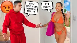 Coming Home Wearing A BIKINI After Being Out All Day! *HE SNAPPED*