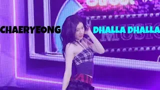 ITZY DHALLA DHALLA CHAERYEONG FANCAM📽 [4th FANMEETING 250920] 