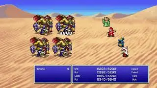 Final Fantasy III - Holy + Flare + Meteor