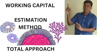 WORKING CAPITAL, ESTIMATION METHOD, TOTAL APPROACH, PROBLEM-SOLUTION -,B.COM, BBA, MBA, CA, CMA, CS
