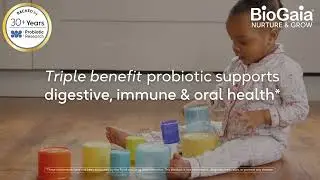 BioGaia&reg; Nurture & Grow Toddler Probiotic Drops | Support Your Toddler's Health*