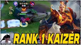 KAIZER ONE SHOT BUILD IS HERE!! INSTANT KILLS & META DOMINATION ⚡AUGUST 2025 | Honor of Kings