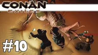Went To Farm Brimstone And Found A Mega Cricket In Conan Exiles