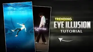 Viral Underwater Eye Illusion Reels Editing | Instagram Trending Reels Tutorial | Capcut Editing