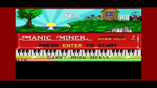 MANIC MINER 1997 Andy Noble Walkthrough