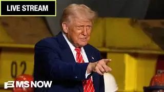 LIVE: Trump makes economic pitch in Georgia as prices stay high