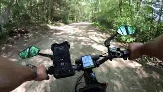 Back roads ride q7 Asomtom  e-bike 