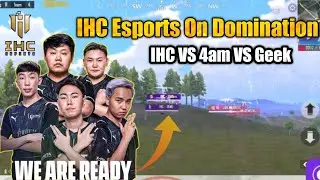 IHC Esports On Domination 😍 17Kills In PMGC Scrims 🥵 @AyogiGamer Reaction 😲
