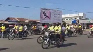 Flashmob du Camp culturel mondial IYF 2016  du BENIN